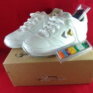 Kaepa USA Girls Cheer Shoes Size Y1